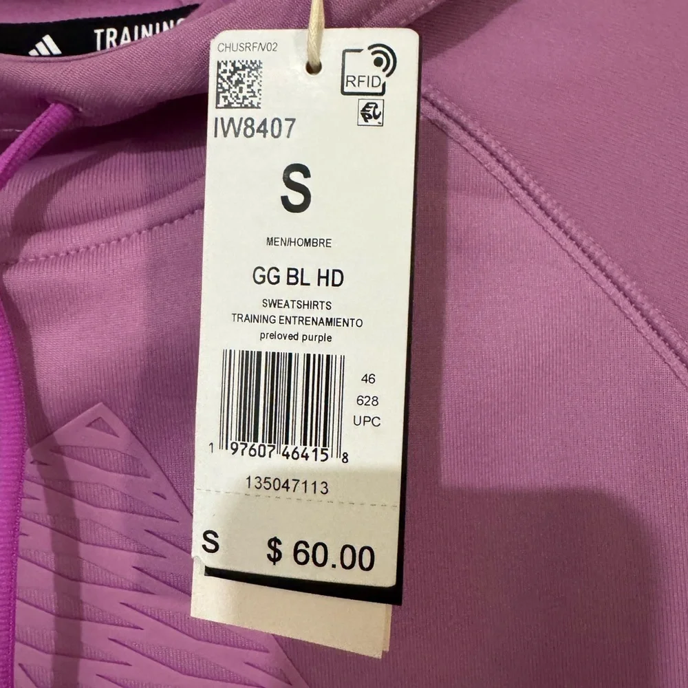 adidas Lavender Hoodie for Men